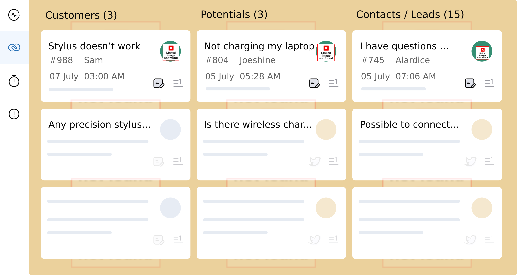 Agent Dashboard