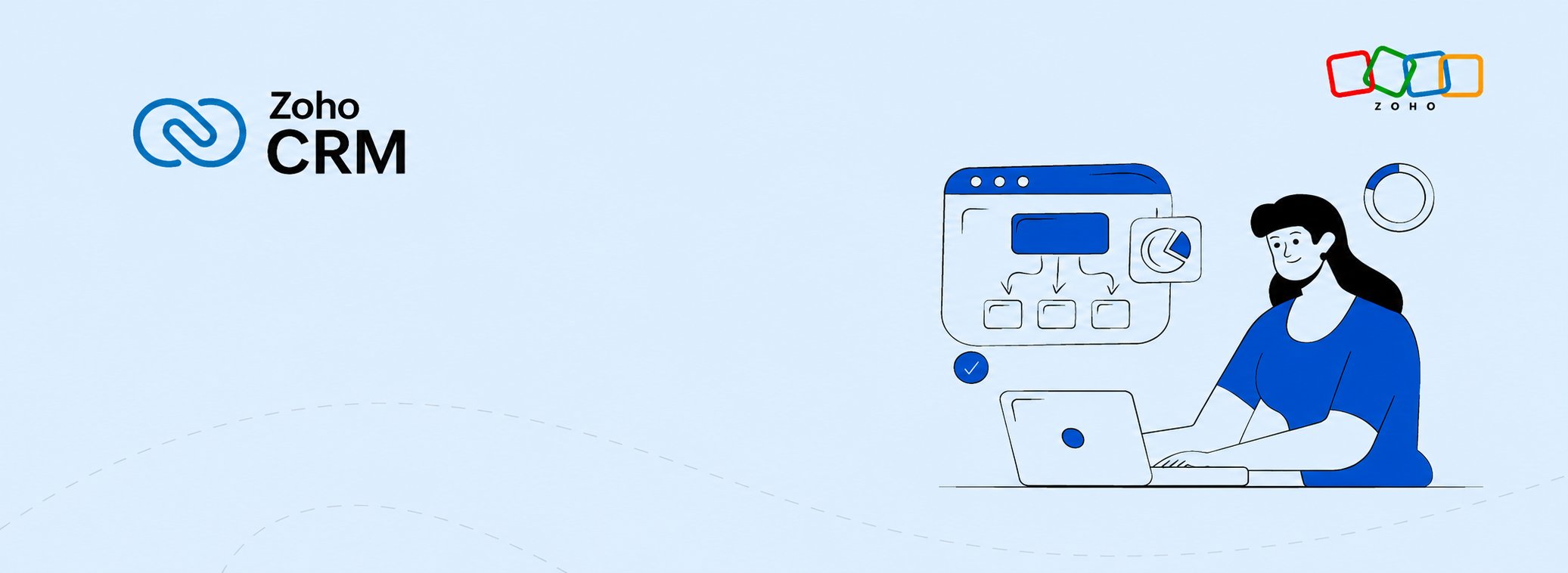 Minh họa Workflow trong Zoho CRM giúp tự động hóa quy trình và xử lý công việc sales.